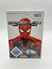 Nintendo Wii Spiderman Web of Shadows mit OVP