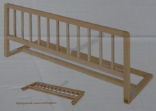PINOLINO Rausfallschutz für Kinder aus Buche Massivholz, klappbares Bettgitter