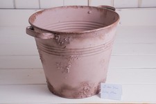 Eimer, Metall, mit Griffen