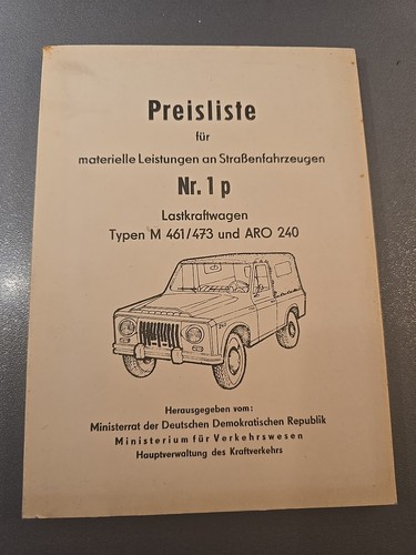 Seltenes ddr buch preisliste - buch,