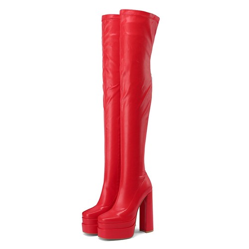 Damen overknee stiefel high - damen,