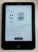 Tolino Vision 2 E-Book Reader Schwarz