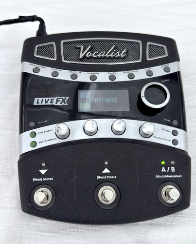 Digitech live vocalist mit - fx,