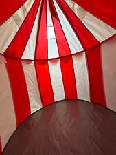 Klein Kinder Zirkuszelt, für Zuhause, Rot und Weiß, Faltbar
