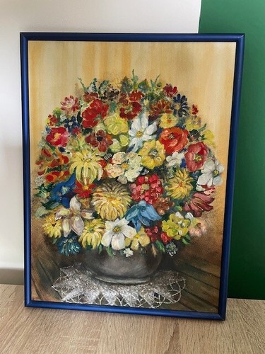 Gemälde blumenstrauß der - gemälde,