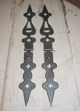 Truhenbeschlag, Truhenscharnier, antik, handgeschmiedet, sehr selten