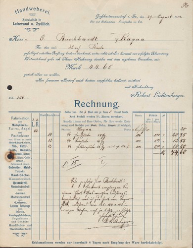 Grosshartmannsdorf rechnung - grosshartmannsdorf,,