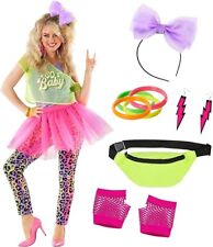 80er Jahre Neon Party Kostüm