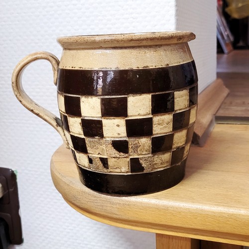 Antiker keramik krug mit - keramik-krug,