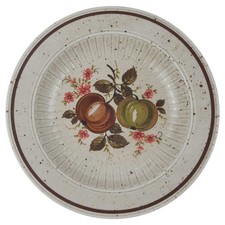 Suppenteller Winterling Marktleuthen Blumen Obst Dekor