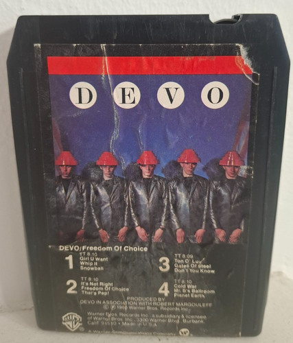 Track tape devo - 8,