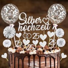 23 Stück Tortendeko