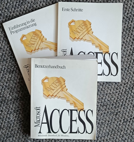 Microsoft access handbücher - access,