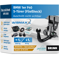 ANHÄNGERKUPPLUNG für BMW 1er