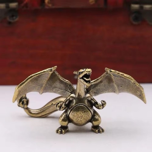 Pokemon glurak messing figur - glurak, 3