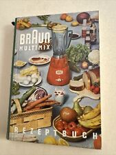 Braun Multimix Rezeptbuch 1955 Vintage Kochbuch 1950er Jahre