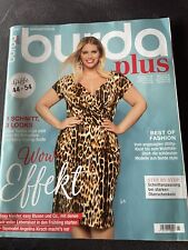 Burda plus F/S 2019 Zeitschrift Nähen