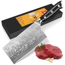 Damast Nakiri messer