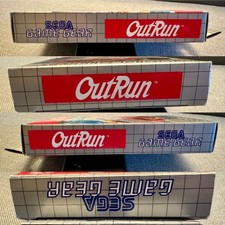 Sega Gamegear Outrun OVP, Inlay und Anleitung Game Gear Out Run