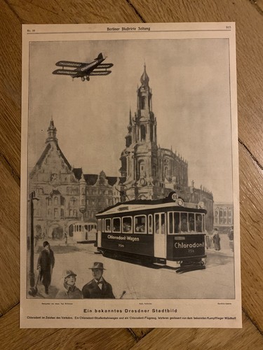 1920er 1929 chlorodont werbung - 1920er,