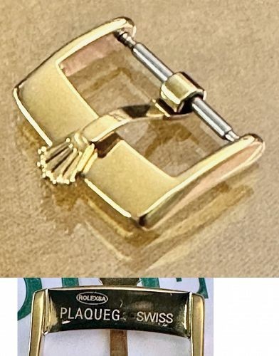 16mm gelbe rolex schließe - 16mm,
