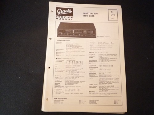 Original service manual - original,