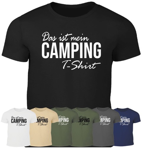 Fun shirt mein camping - fun,