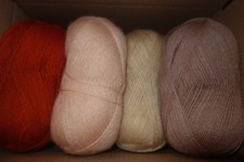 Konvolut Wollreste verschied