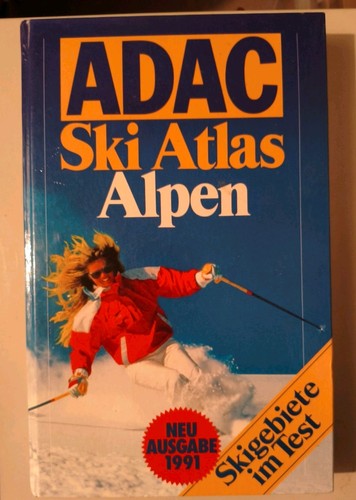 Adac ski atlas alpen 1991 - atlas,
