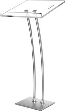 Acryl Podium mit Eisen Stabilen Boden & Stiftschlitz, Kirche Kanzel Rednerpult