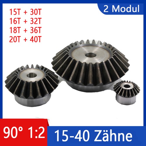 Paar kegelrad modul - 1,