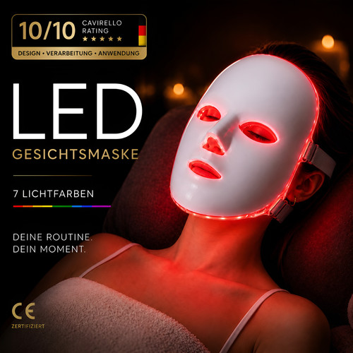 Led gesichtsmaske farben - led,