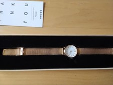 Damenuhr metallarmband, goldfarben, 21cm lang , von Cluse NEU