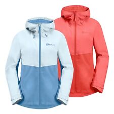 Jack Wolfskin Damen Regenjacke Jacke Outdoorjacke Weiltal 2l Jkt W