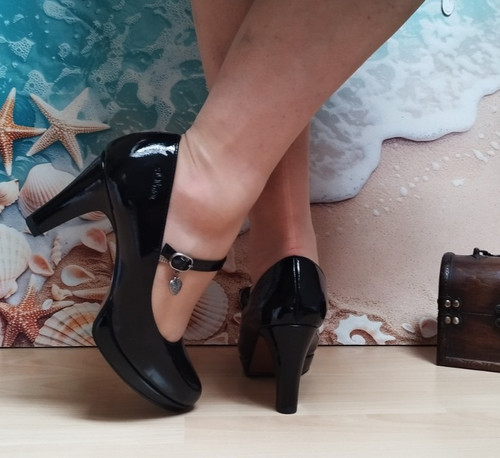 Oliver sexy lack - lack-high, heels