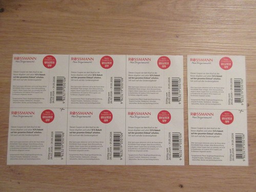 Rossmann coupons gutscheine - 8,