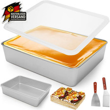 Edelstahl Backform rechteckig