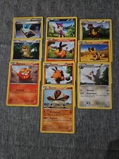 10 Karten Pokemon Schwarz & Weiß deutsch 2011 Sammlung #68