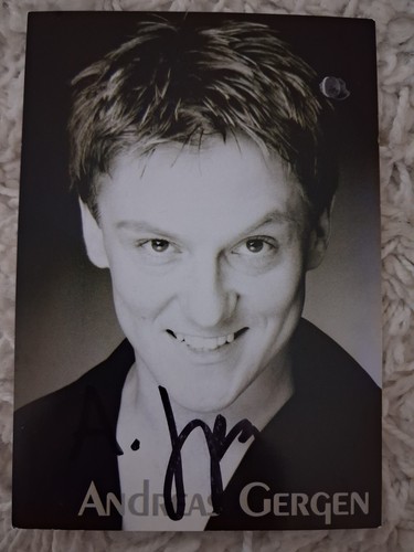 Autogrammfoto 10x15cm andreas - ,