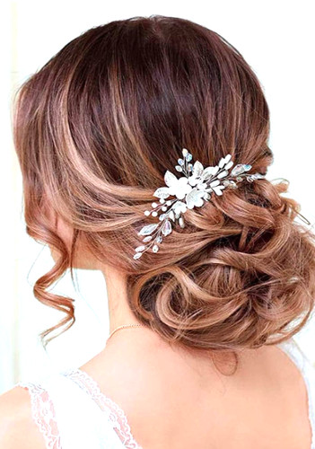 Tocado peineta novia boda - peineta,