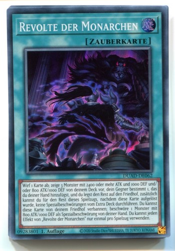 Revolte der - yu-gi-oh!,