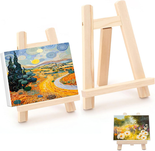 Stück mini staffelei holz - stück,