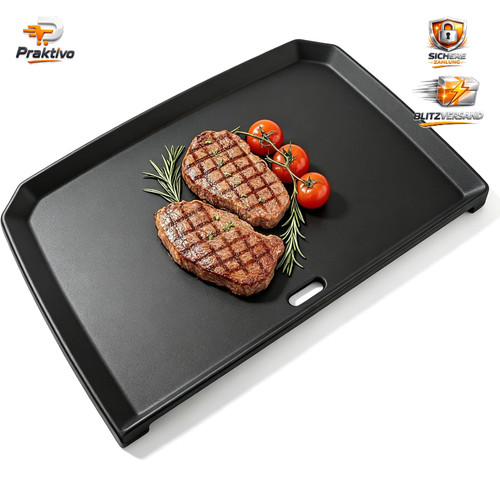 Grillplatte gusseisen x - grillplatte,
