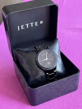 JETTE Damenuhr Glossy schwarz