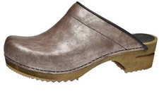 Sanita Wood Laerke Damen Clogs