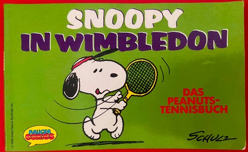 Comic snoopy wimbledon - comic,