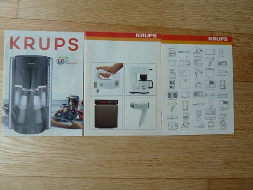 Krups prospekt vintage - krups,
