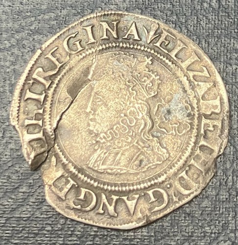 Elizabeth sixpence - i,
