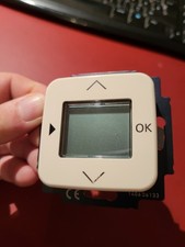 gebrauchter el. Rolladenschalter, Timer, Busch 6418U, UP Jalousiecontrol II