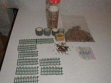 Modelleisenbahn HO,  Anlagen Zubehör, Streugut, Pflaster,Gitter, Schauben (Y705